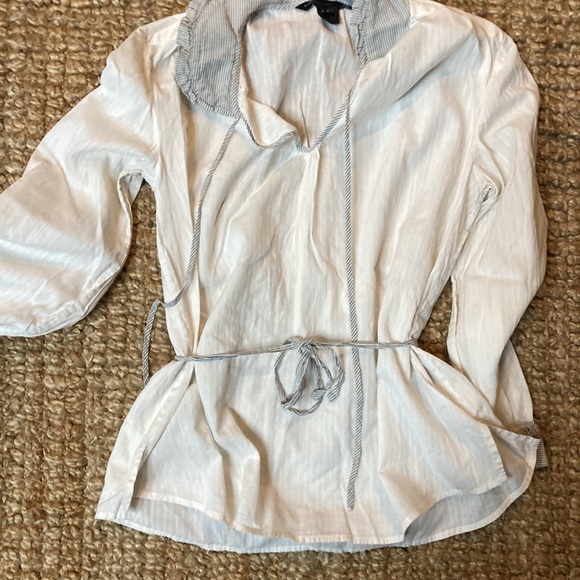 Marc By Marc Jacobs cotton peasant blouse 6 - Picture 14 of 16